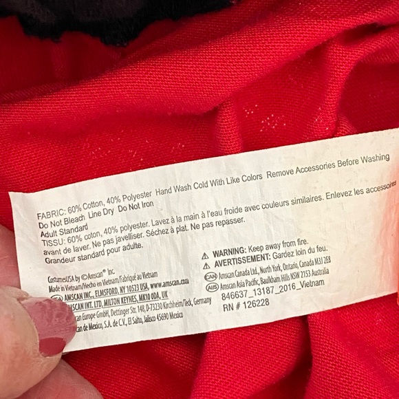 Minnie Mouse Skirt Halloween Costume Disney World Red White Polka Dots - Picture 5 of 5